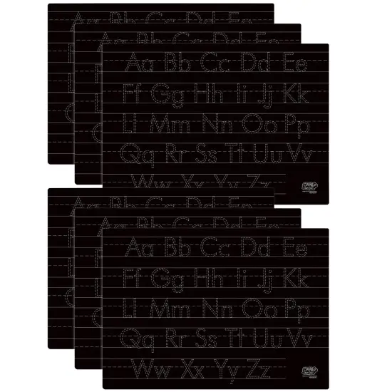 Activity Playmat - Letters (2-Sided), Pack of 6 {1}