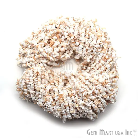 White Opal Chip Beads, 34 Inch, Natural Chip Strands, Drilled Strung Nugget Beads, 3-7mm, Polished, GemMartUSA (CHWO-70001) {6}