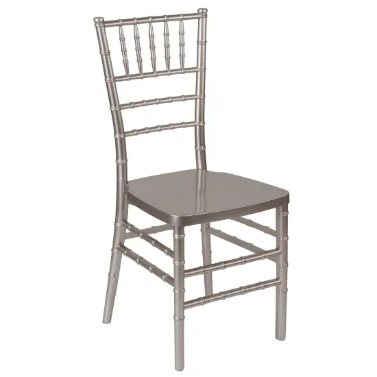 Emma and Oliver Wedding & Event Resin Stacking Chiavari Dining Chair Gold {6}