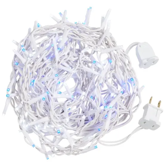 Starry Light Icicles Super Bright. Blue and pure white {8}