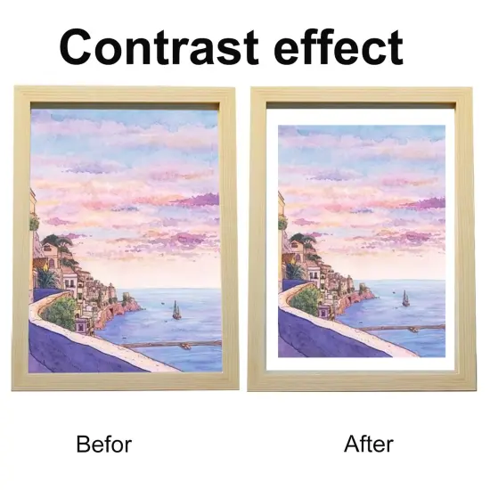 15 Pack 5x7 White Picture Mats, Frame Mattes for 4x6 Pictures Display Photo Frame Mat Core Bevel Cut Mat Board Show Kit for Photos, Prints, Artworks {4}