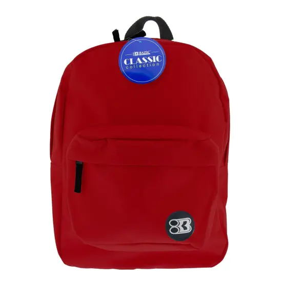 Classic Backpack 17" Burgundy {1}
