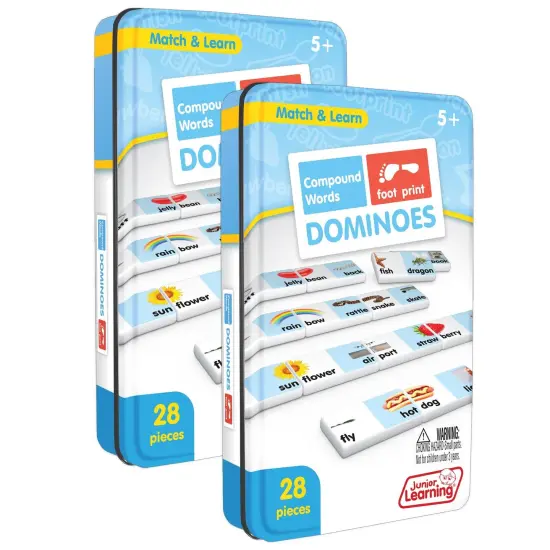 Compound Words Match & Learn Dominoes, Pack of 2 {1}