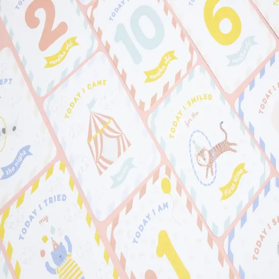 Violet Studio Milestone Cards-Little Circus {2}