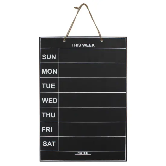 Little Birdie Creative Chalkboard 14"X9"-Weekly Planner {1}