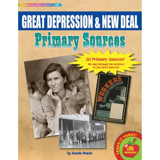 Primary Sources, Great Depression & New Deal {1}