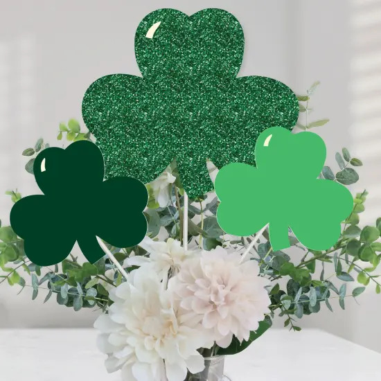 Big Dot of Happiness St. Patrick's Day - Saint Paddy's Day Party Centerpiece Sticks - Table Toppers - Set of 15 {1}