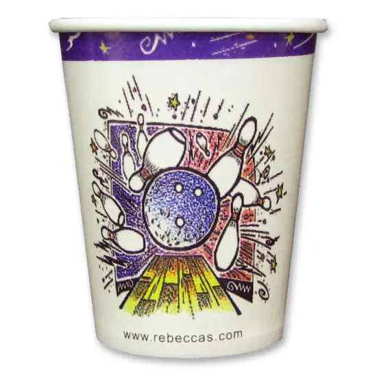 Paper Cups Smash Bowl Party 9 Oz | Ideal for both hot and cold drinks like coffee | Raheev&reg; {2}