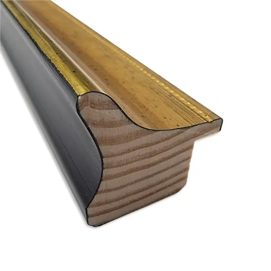 Salon Scoop Wood Framed Magnetic Board Salon Scoop Gold {3}