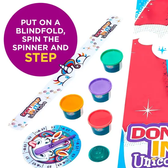 Hasbro Gaming Don&rsquo;t Step In It Game, Unicorn Edition (Exclusive), 4 years & up {6}