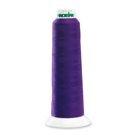 Aerolock Polyester Serger Thread --- 2,000 Yds --- Purple Color -- Ref. # 9922 by Madeira&reg; {1}