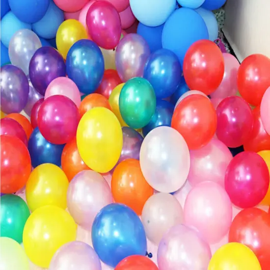 Kitcheniva Pearl Latex Thickening Party Balloon 10 in Gold-100 pcs {6}