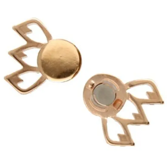 Fylakopi III, Gemduo Magnetic Clasp Rose Gold Plate, 1 piece {3}