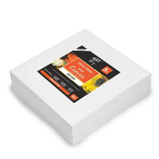 Little Birdie Mini Canvas 20X20cm 5/Pkg-20X20Cm {1}