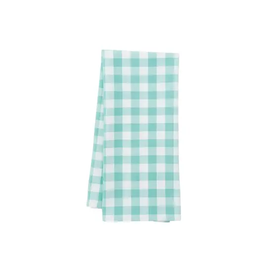 Ashford Aqua Woven Kitchen Dishtowel {3}
