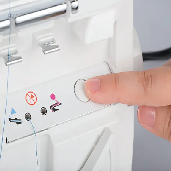 Juki MO-1000 2/3/4 Air Threading Overlock Serger Sewing Machine {2}