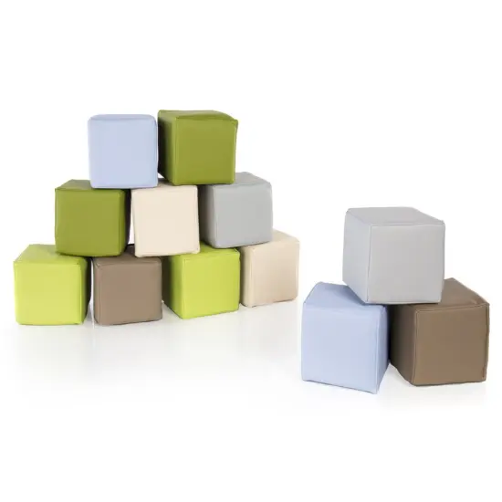 Kaplan Early Learning Company Soft Oversized Blocks - 12 Pieces {1}