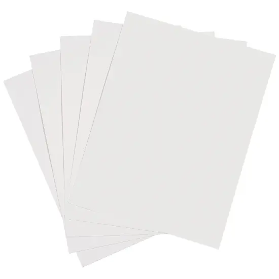 Dry Erase Sheets, 8.5" x 11" Plain, Pack of 5 {2}