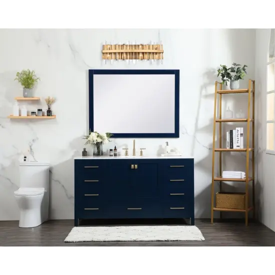 Serena 30 inch crystal bath sconce in satin gold {2}