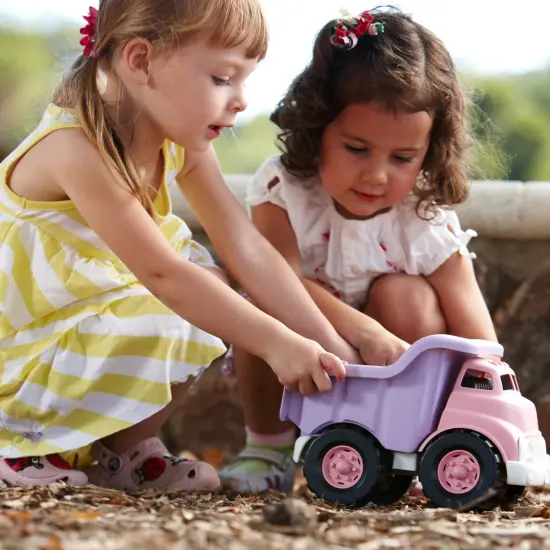 Green Toys Eco-Friendly Pink Dump Truck {4}