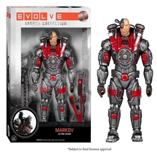 Evolve Funko Legacy 6" Action Figure Markov {1}