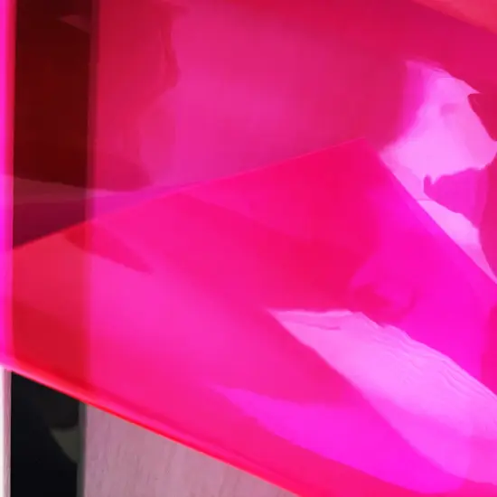 hot pink tinted clear Vinyl {1}