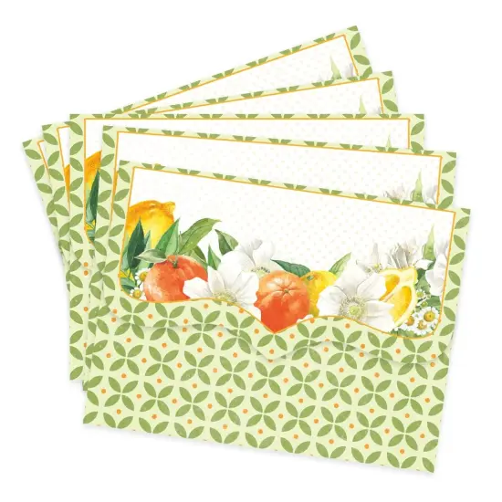 Fresh Lemonade Mini Envelopes 5/Pkg {2}