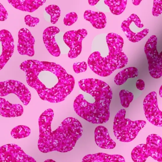 Various Fabrics by the Yard or Fat Quarter Y2K Maximalist Cheetah Animal Print Leopard Whimsical Hot Pink Custom Printed Fabric by Spoonflower {7}