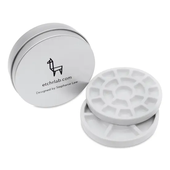 Etchr Lab Travel Mini Porcelain Palette, 19 Wells {1}