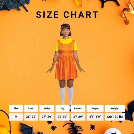 Squid Game Young-Hee Doll Deluxe Adult Costume {5}