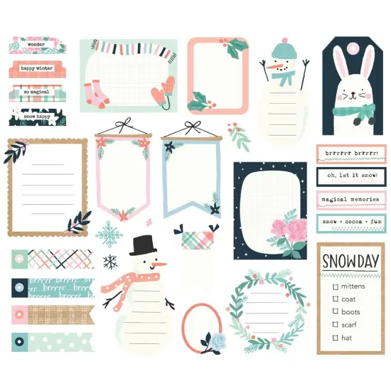 Winter Wonder Bits & Pieces Die-Cuts 29/Pkg-Journal {3}