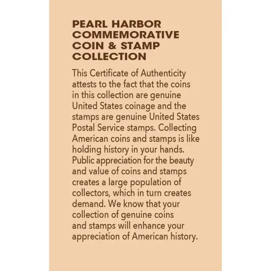 Pearl Harbor Coin & Stamp Collection {6}