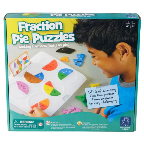 Fraction Pie Puzzles {1}