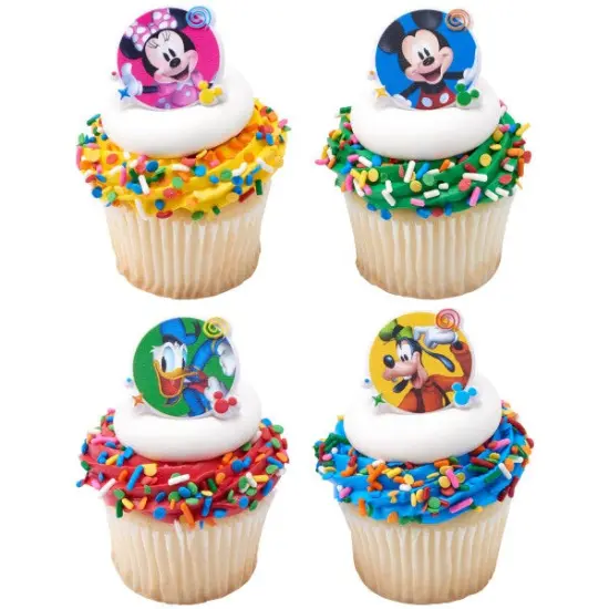 Mickey Mouse Funhouse Best Pals Around Cupcake Rings, 12ct {3}