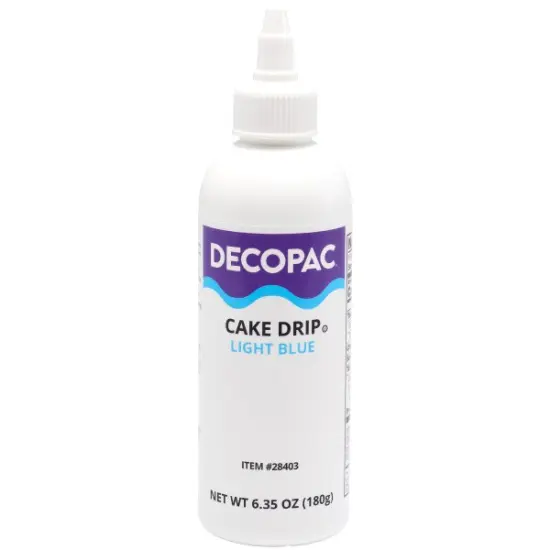 Light Blue Cake Drip {1}