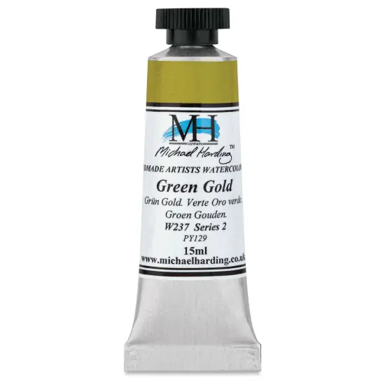 Michael Harding Artists Watercolor - Green Gold, 15 ml {1}