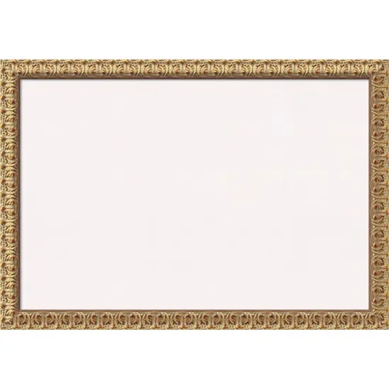 Florentine Gold Wood Framed Corkboard, White Cork {1}