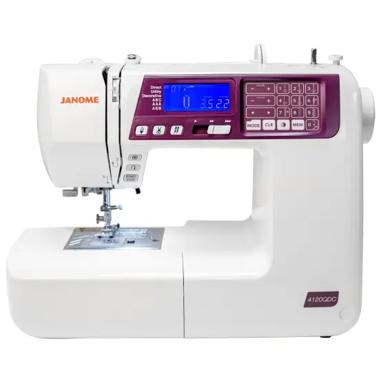 Janome 4120QDC-G Computerized Sewing and Quilting Machine {1}
