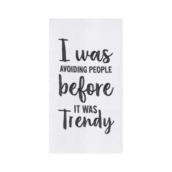 Before It Was Trendy Kitchen Dishtowel {1}