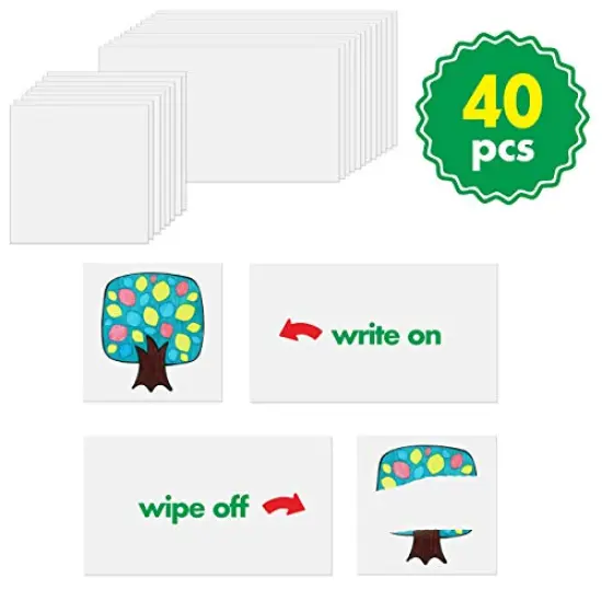 Calendar and Weather Pocket Chart with 148 Cards 108 Illustrated Activity Cards 40 Dry Erasable Flash Cards and 3 Hooks 28 x 35.5 Inches {5}