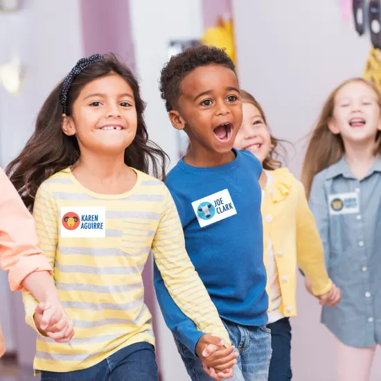 Avery Adhesive Name Badges, 2-1/3" x 3-3/8" (2 Pack of 25395) {4}