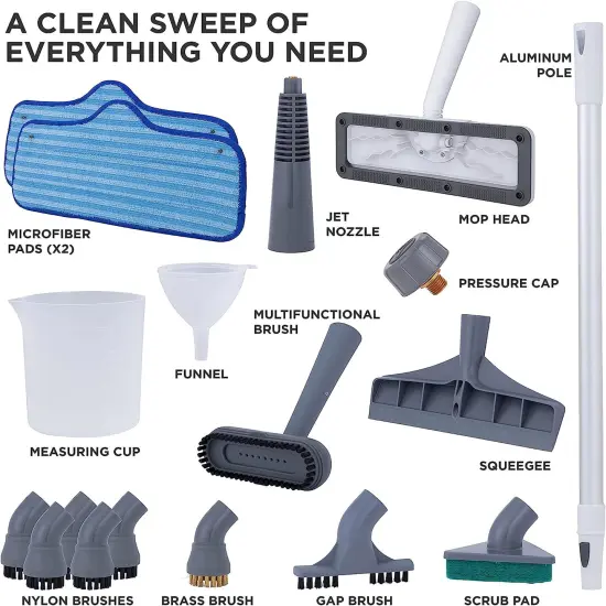 Ivation Aluminum Pole for IVATCSC7 Steamer Replacement {3}