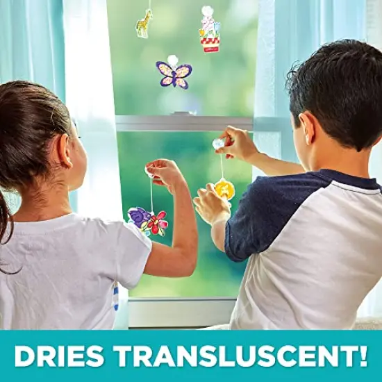 10-Pack of Suncatcher Paint Pens, 10ML Each, 10 Colors, for Kids, Supplies for Painting Suncatchers, Window Art Paint Refill, Arts and Crafts {5}