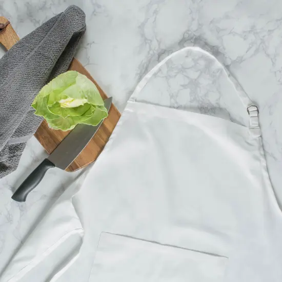 DII White XL Chef Apron {2}