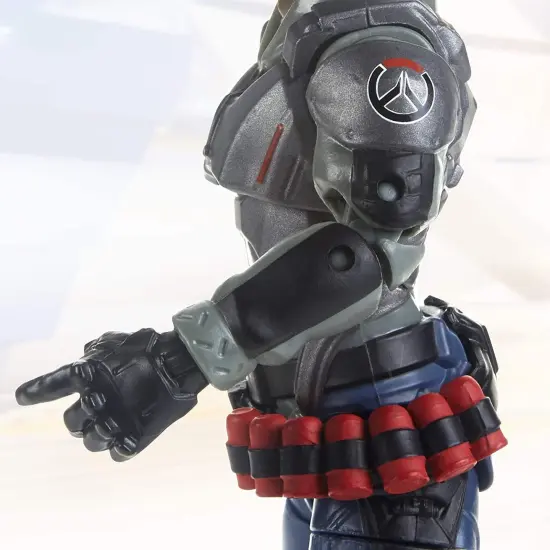 Overwatch Ultimates 6 Inch Action Figure | Blackwatch Reyes {5}