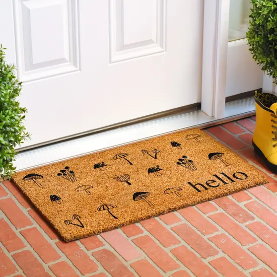 Calloway Mills Mushroom Hello Doormat {6}