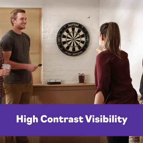 Viper Shot King Bristle Dartboard {5}