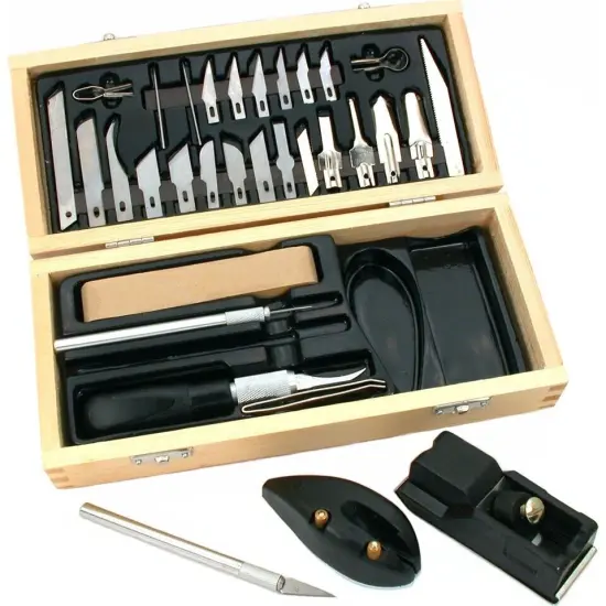 Hobby Knife set for Scrapbooking Arts & Crafts with Cutting Mat {2}