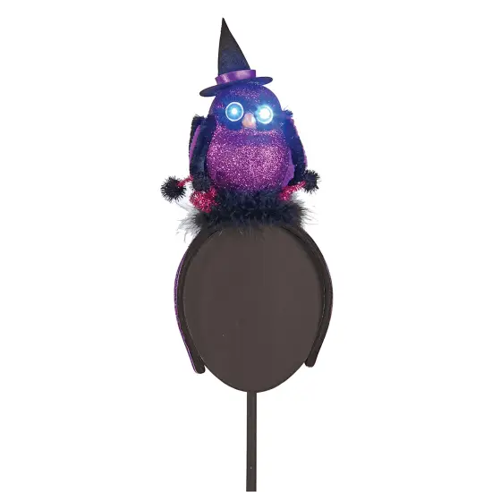 Light-Up LED / Sound Owl Decorative Halloween Costume Headband {1}