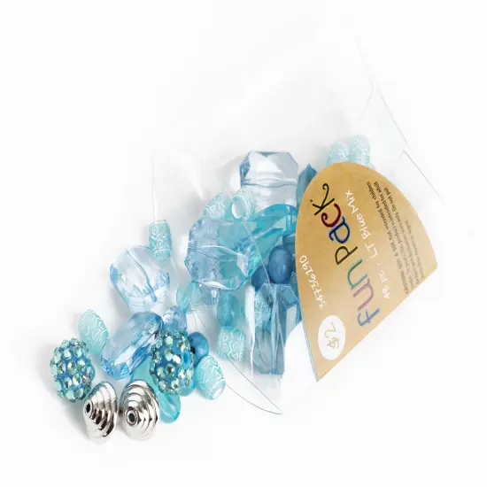 CousinDIY Fun Pack Bead Mix-Light Blue Mix {3}